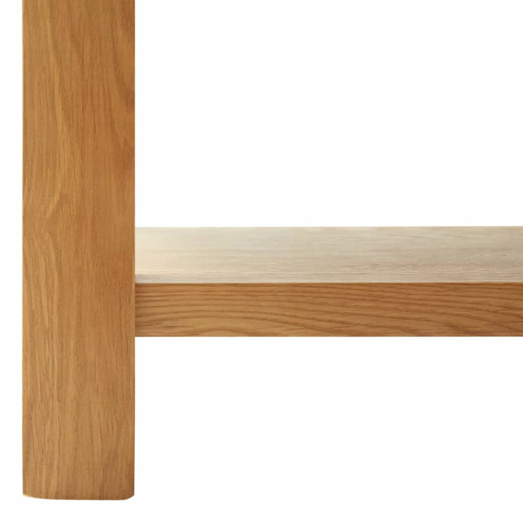 Solid Oak Wood Coffee Table G43954