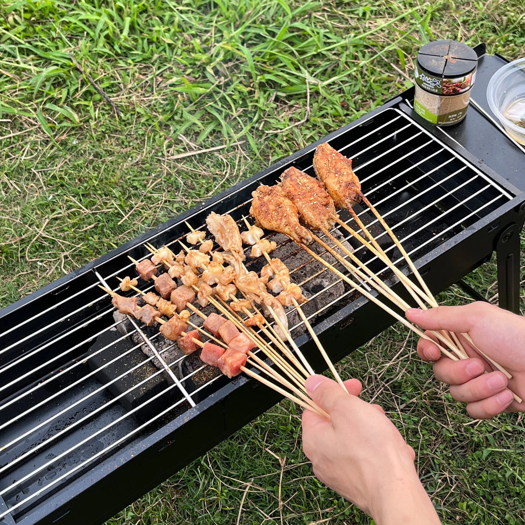 Electric Outdoor Searing Grill with Offset Smoker X973479