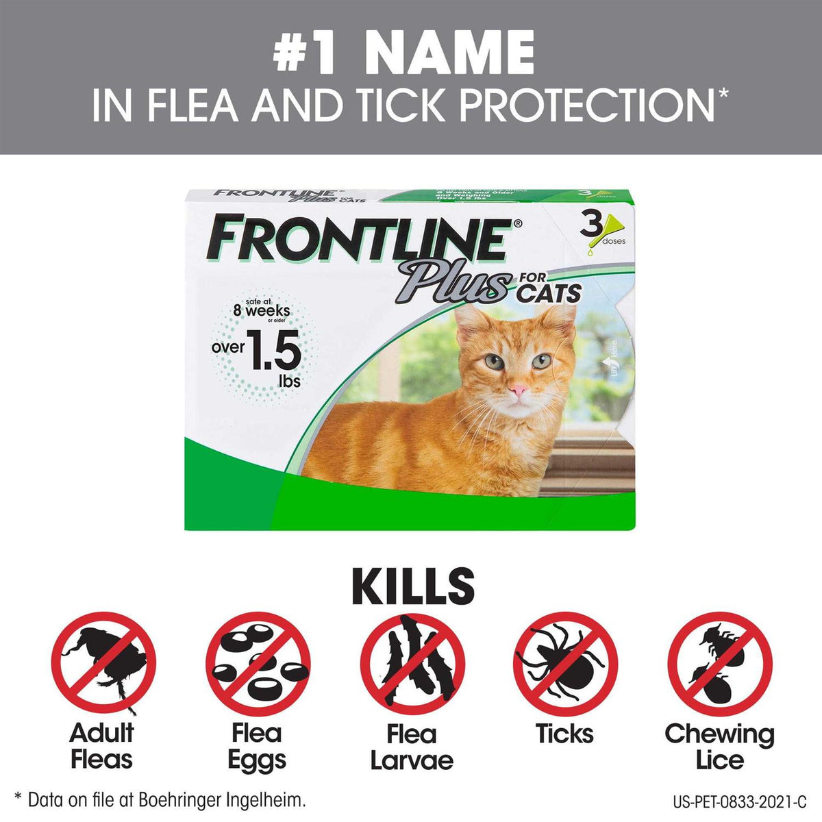 Flea & Tick for Cats W1636