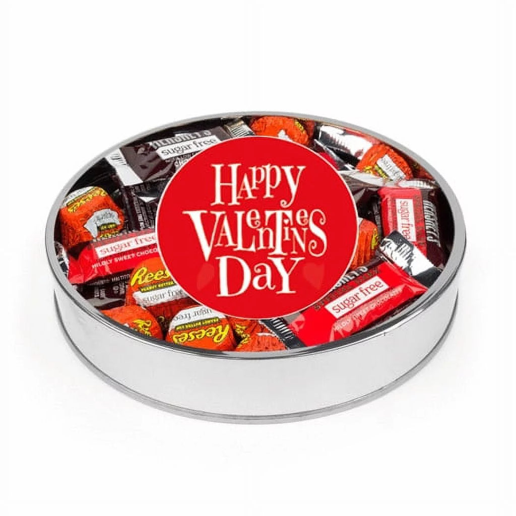 Sugar Free Candy Gift Tin with Chocolate Assortment Y721