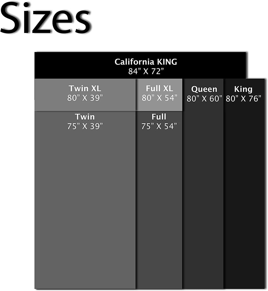4.5-Inch White Wood Box Spring for Full Mattress V55019
