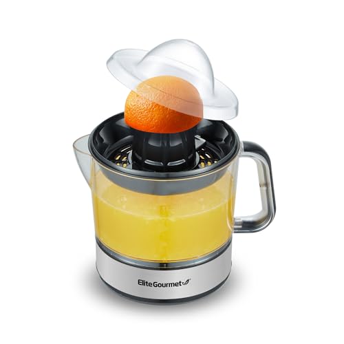BPA-Free Electric Citrus Juicer 24oz Black/Stainless Steel T92216