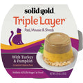 Solid Gold Triple Layer Pate Mousse & Shreds Pumpkin Cat Food U78671