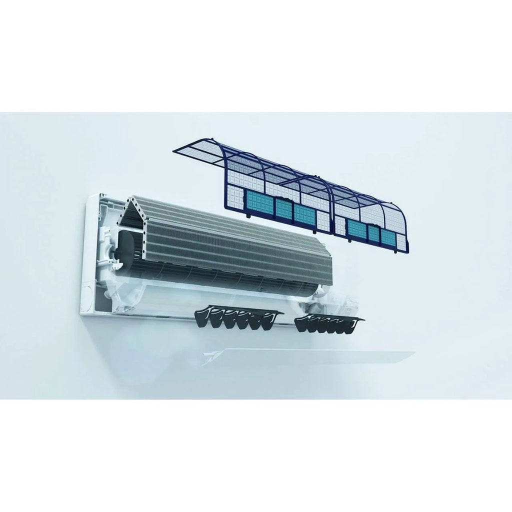 9000 BTU Wall Mounted Heat Pump Air Conditioning System O96498