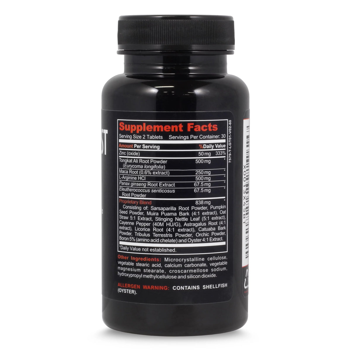 Test Booster + Nitric Oxide Booster, 6 Ct F52974