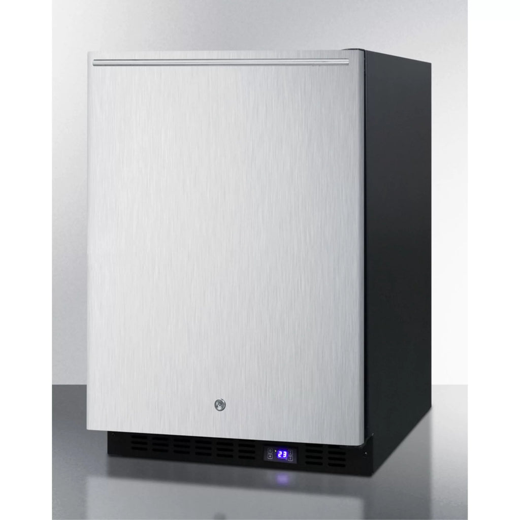 Black Frost-Free Outdoor All-Freezer with Digital Thermostat and Lock A28306