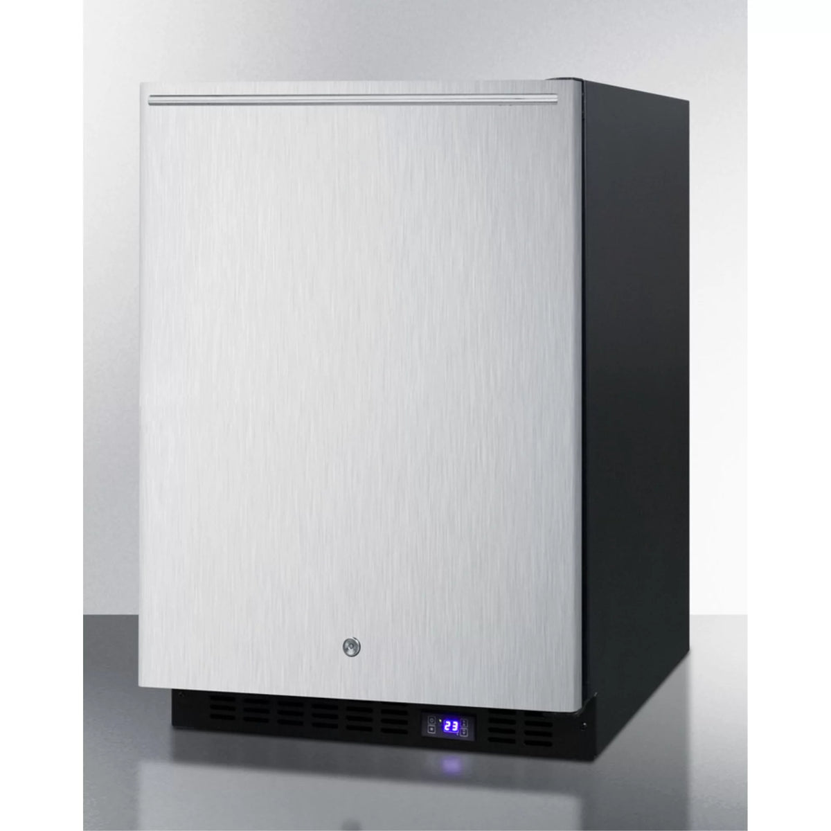 Black Frost-Free Outdoor All-Freezer with Digital Thermostat and Lock A28306