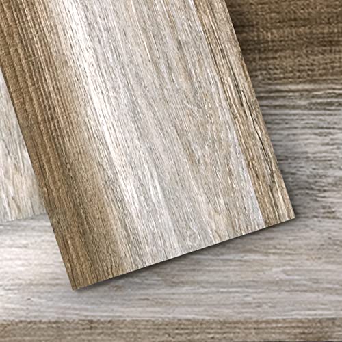 Peel and Stick Vinyl Wood Plank Floor Tile 36-Pack R818916