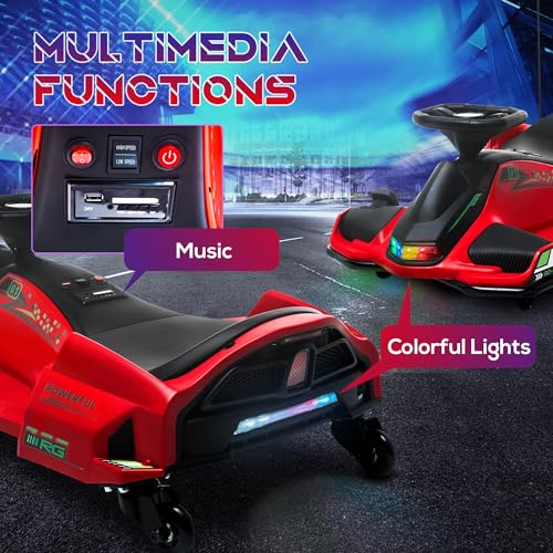 12V Electric Go Kart Ride on Toy F7075