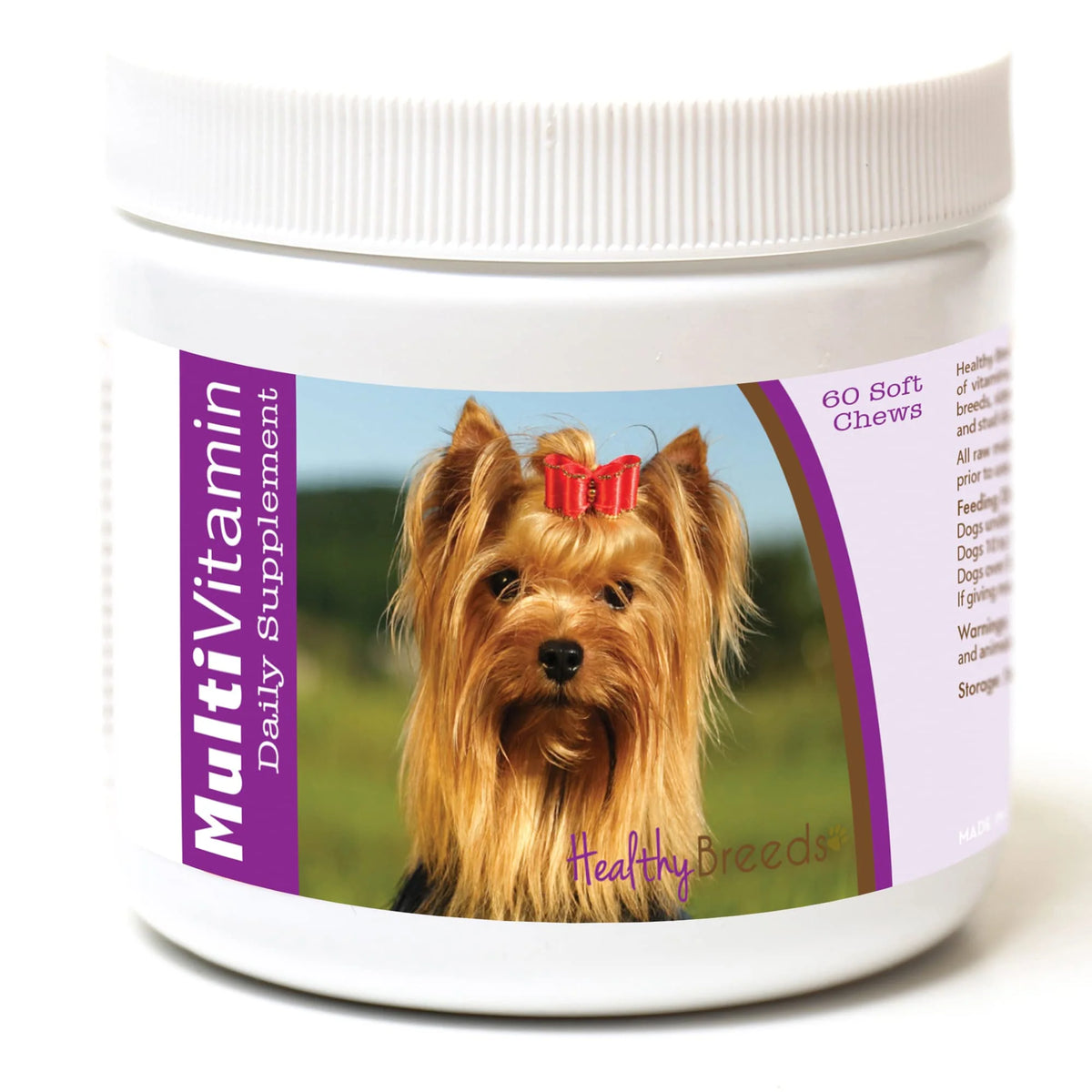 Yorkshire Terrier Multi-Vitamin Soft Chews 60 Count X43542