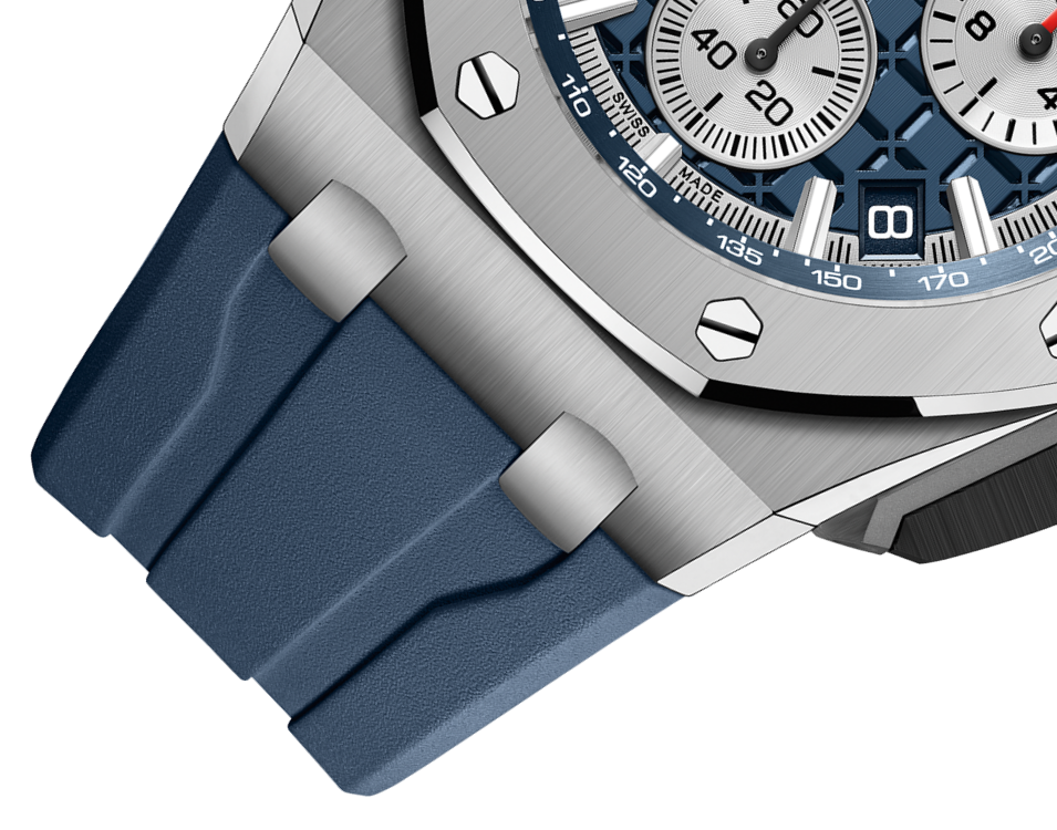 Blue Dial Chronograph 43mm A44335