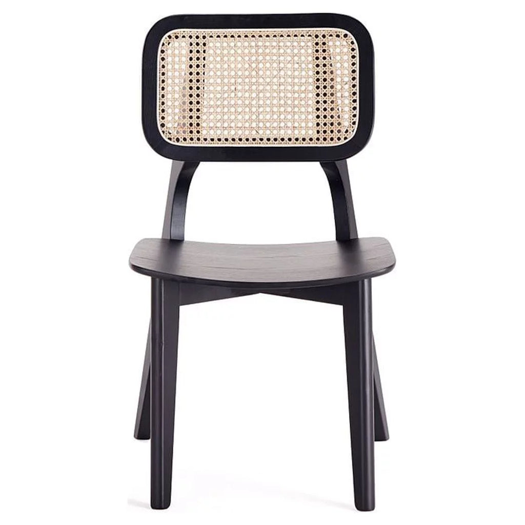 Black Wood Dining Chair Set of 2 M85465