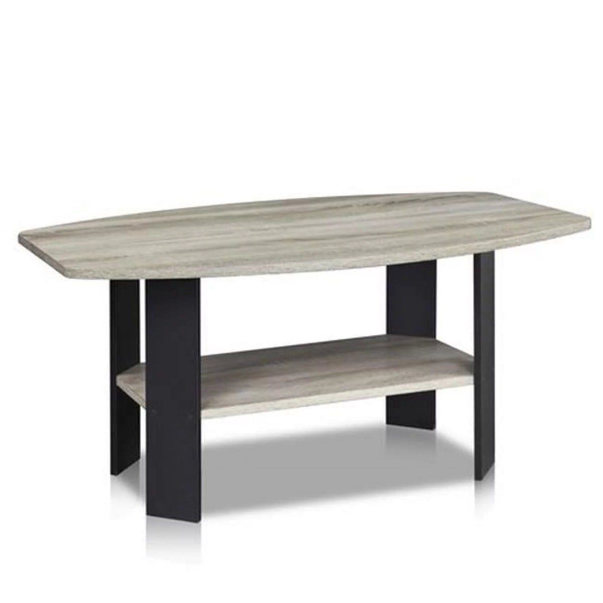 Oak Grey Black Coffee Table V72286