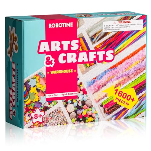 Arts & Crafts Kit with 1600+ Pieces H43124