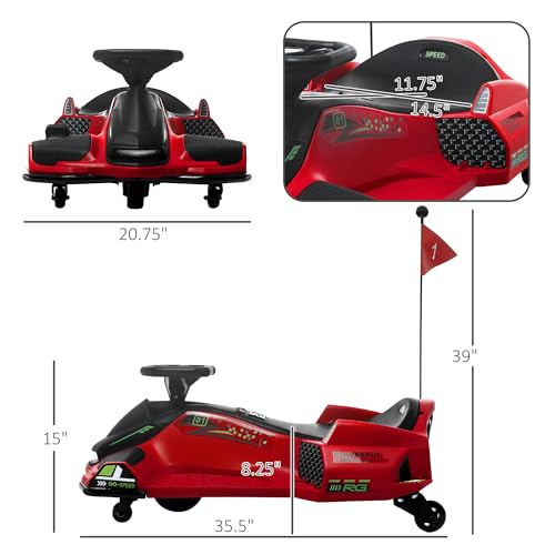 12V Electric Go Kart Ride on Toy F7075