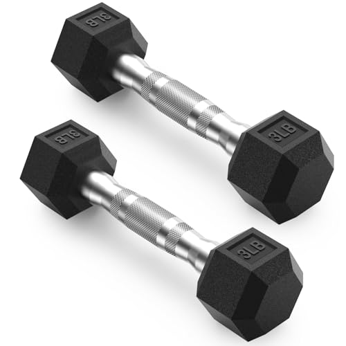 2.5-125lb Rubber Encased Dumbbell Set K3621