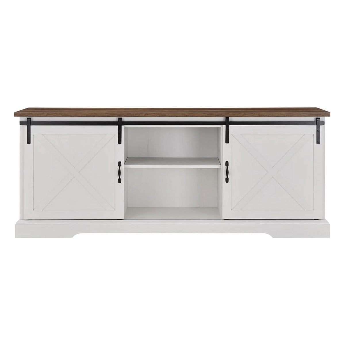 70" Farmhouse Wood TV Stand X5314