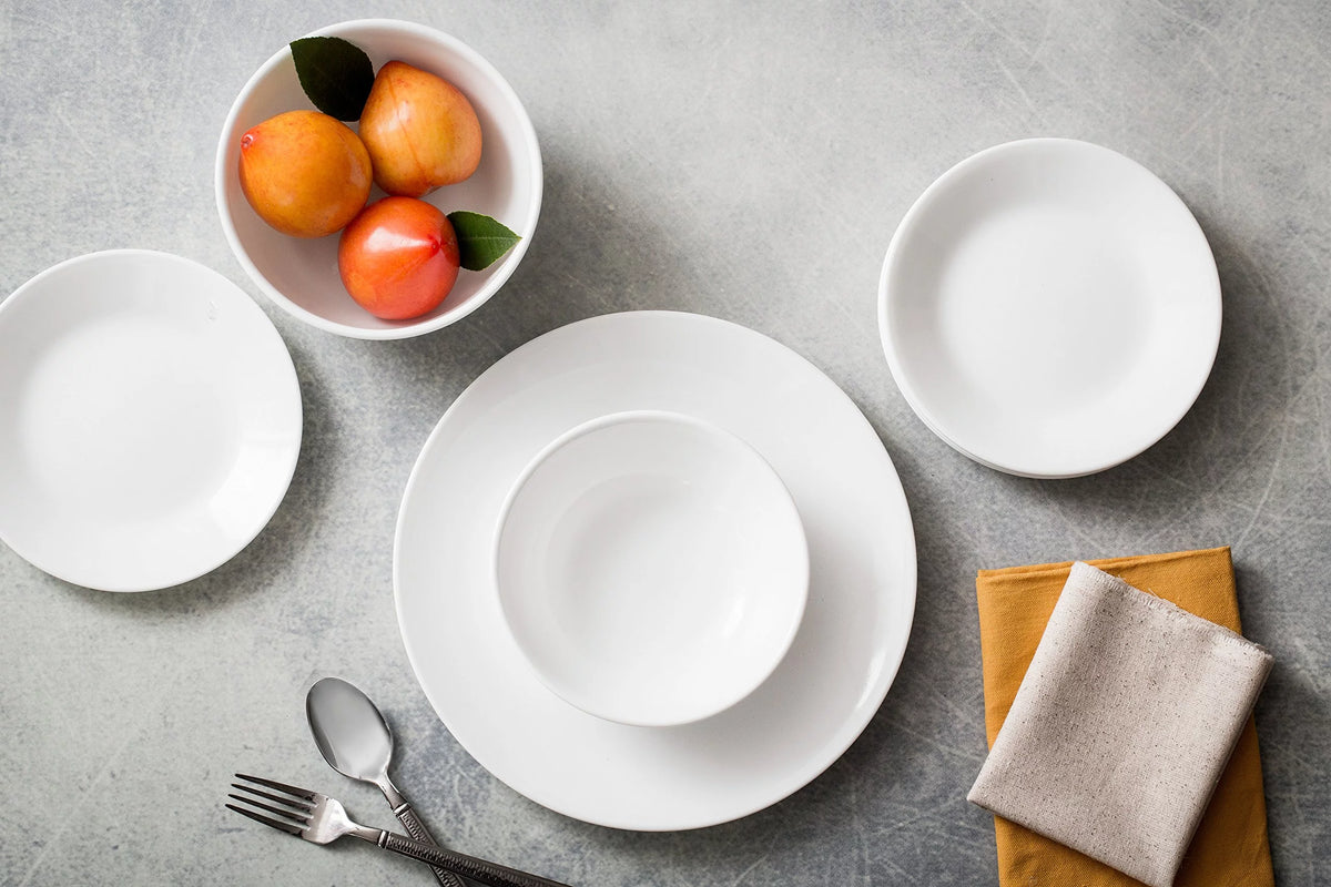 18-Piece Glass Dinnerware Set S349275