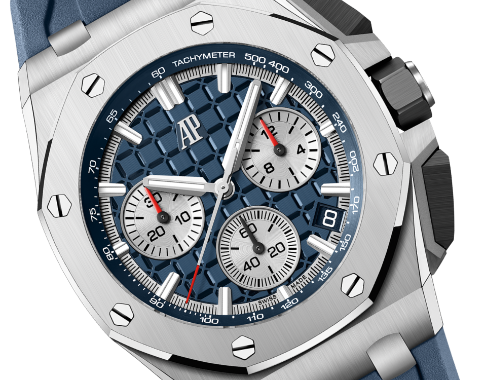 Blue Dial Chronograph 43mm A44335
