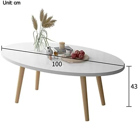 Blue Oval End Table C708896