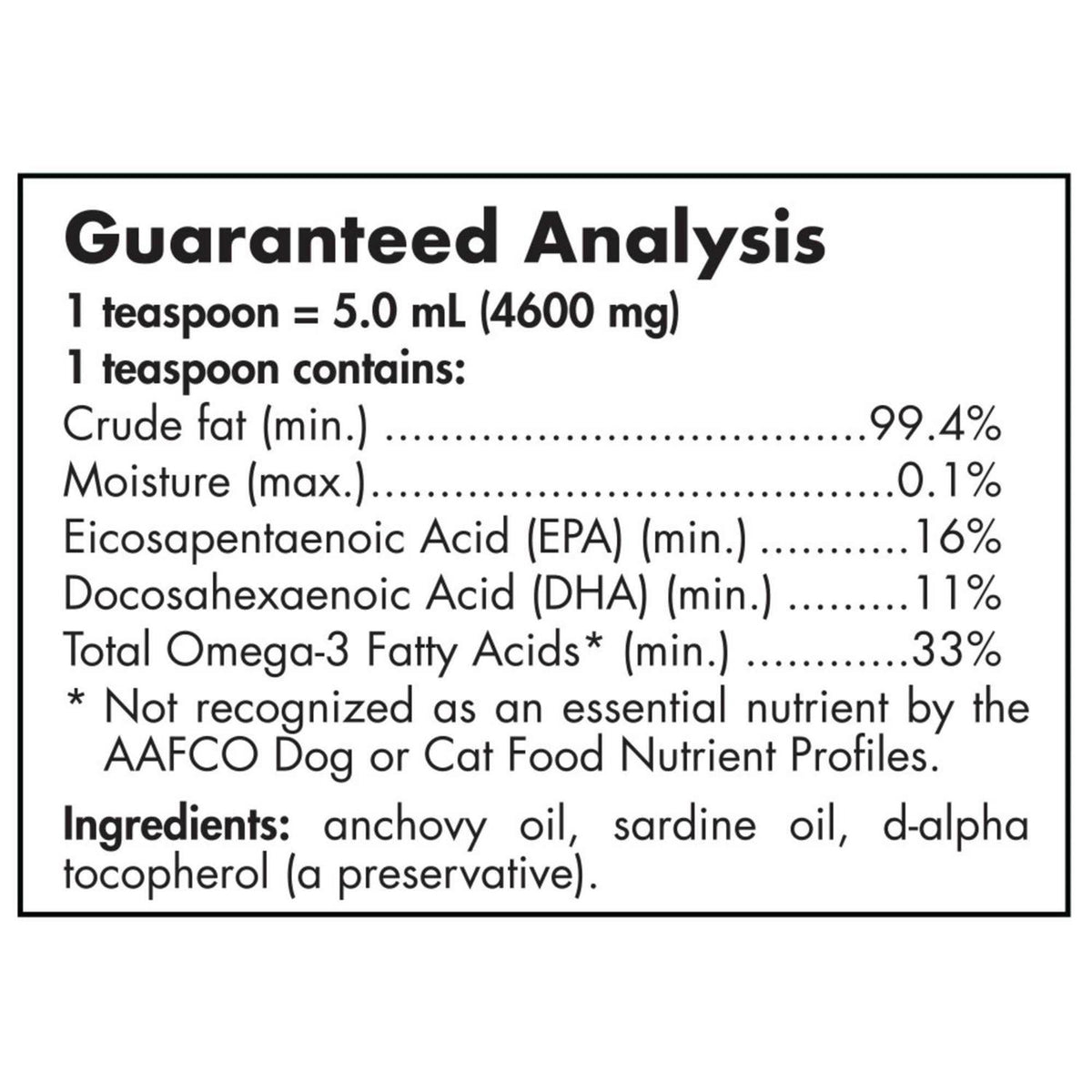 Omega 3 Pet C137072