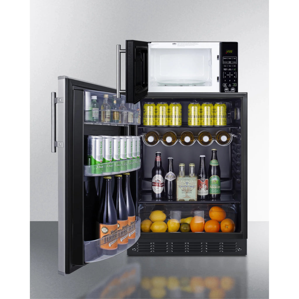 24" Wide 5.5 Cu. Ft. Left Hinge Compact Freezerless Refrigerator L388306