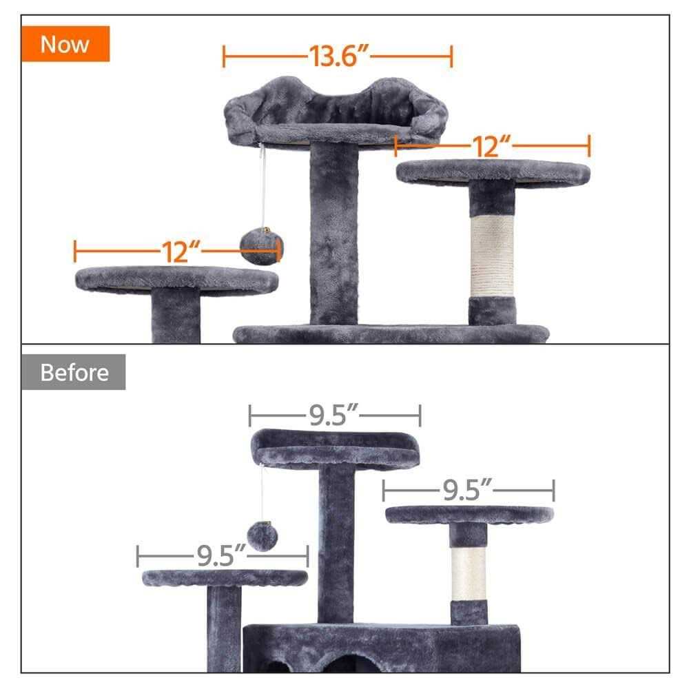 Cat Tree with 2 Condos N4846