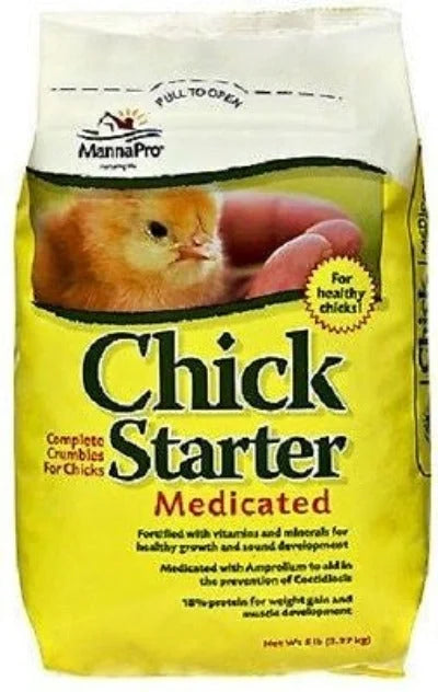 Medicated Chick Starter Chicken Feed Crumble I513864