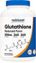 Glutathione Capsules 500mg, 240 Capsules Z5828