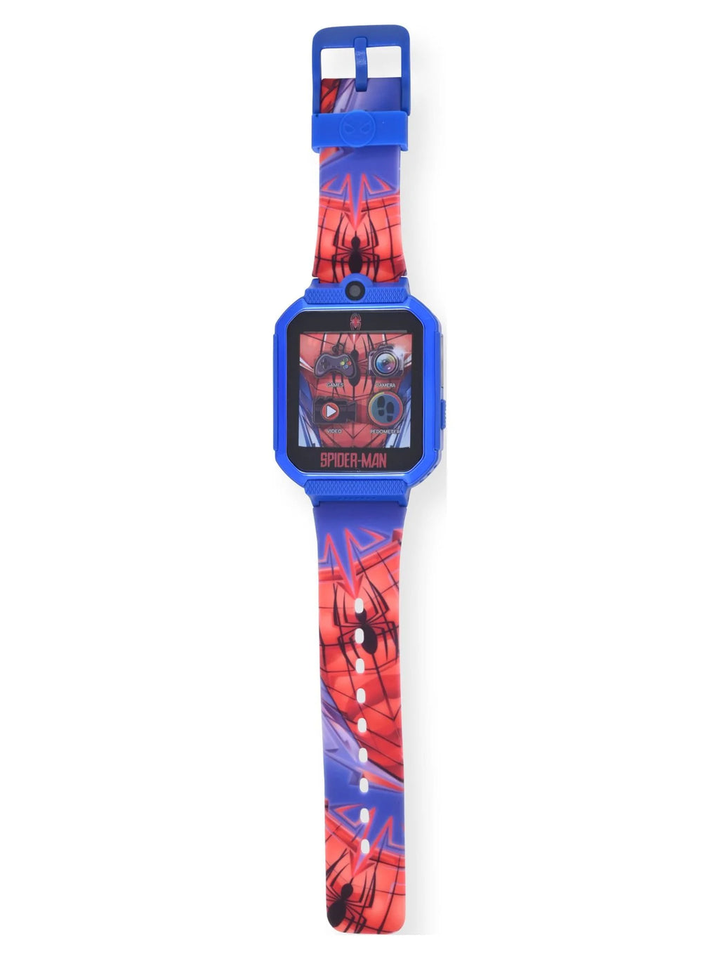 Smart Watch with Silicone Strap and Metallic Blue Case 42mm J34820