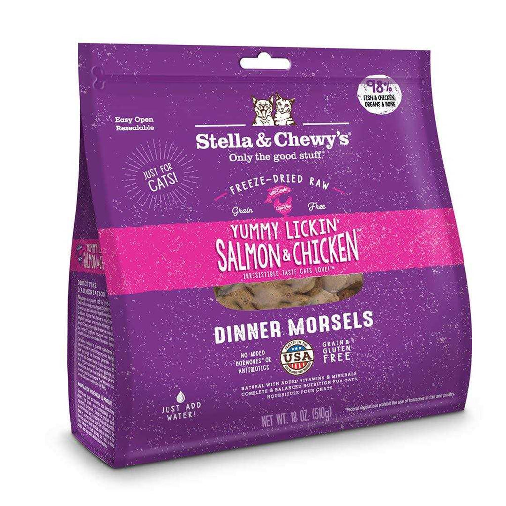Freeze-Dried Salmon Chicken Cat Food Z69244