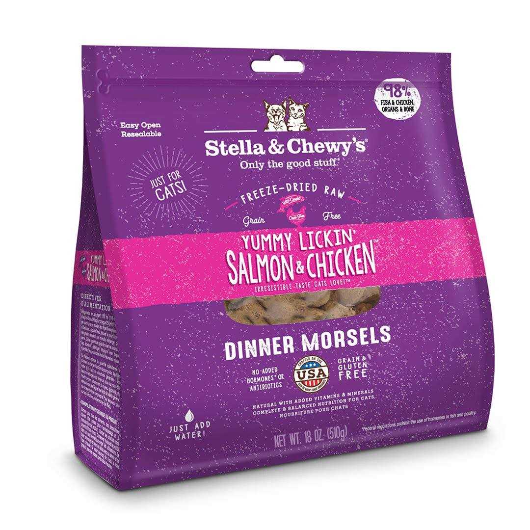 Freeze-Dried Salmon Chicken Cat Food Z69244