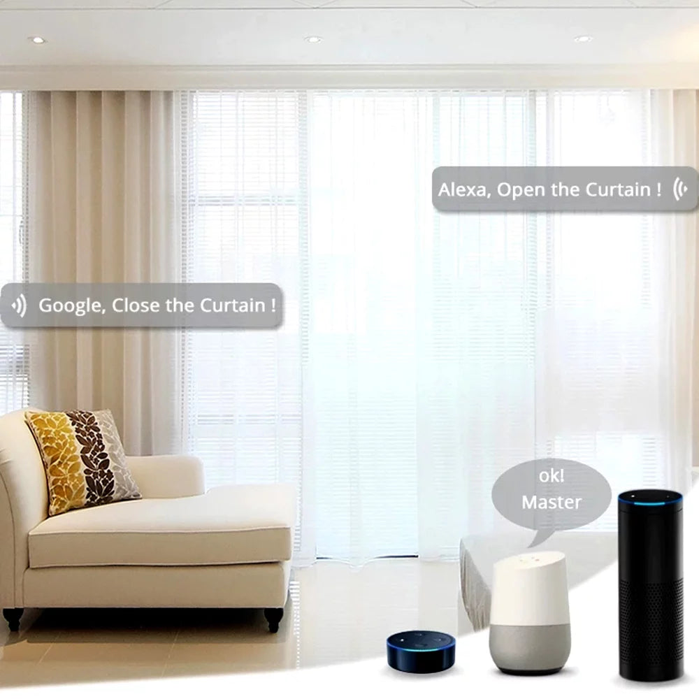 Smart Curtain Motor Wireless Electric Curtain Controller R44743