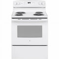 White Natural Gas Electric Range P2094