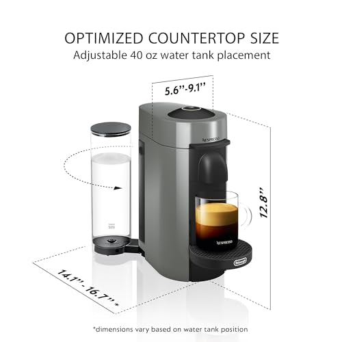 Grey Coffee and Espresso Maker with Milk Frother X432283