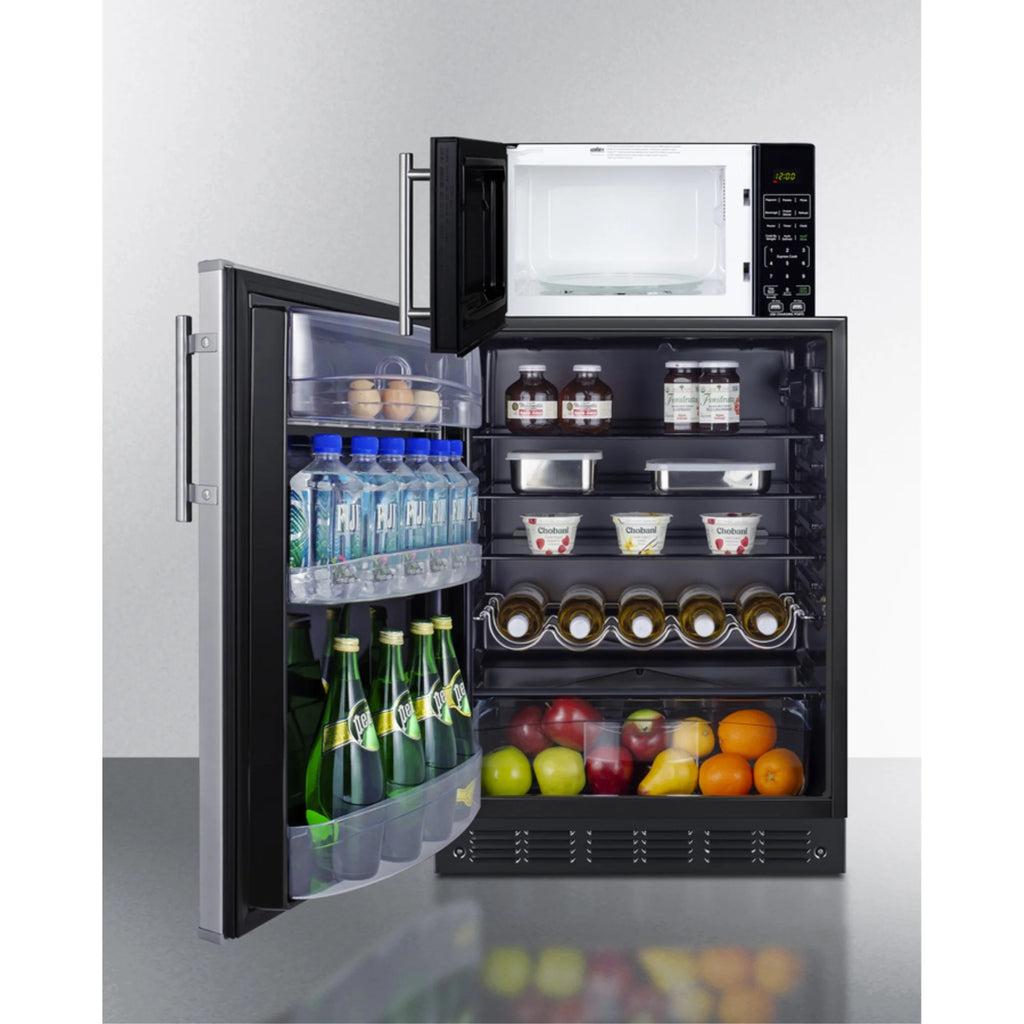 24" Wide 5.5 Cu. Ft. Left Hinge Compact Freezerless Refrigerator L388306