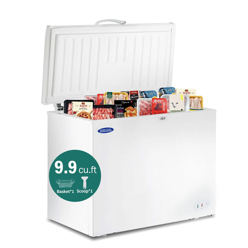 9.9 Cu.ft Chest Freezer with Lockable Lid X82919