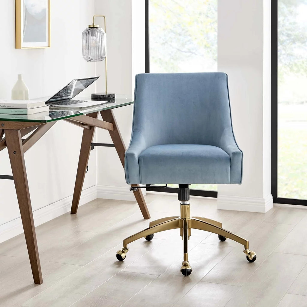 Performance Velvet Office Chair N481