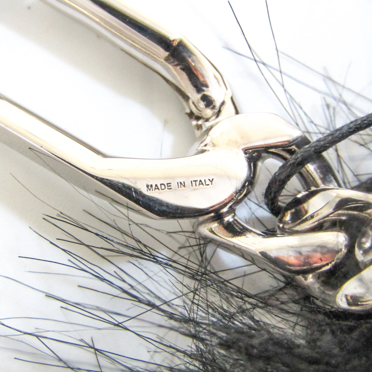 Black Brown Keyring J710916