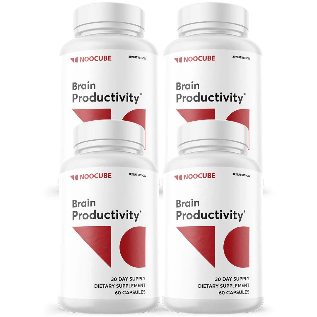 Brain Support Dietary Supplement 60 Capsules 4 Pack O601