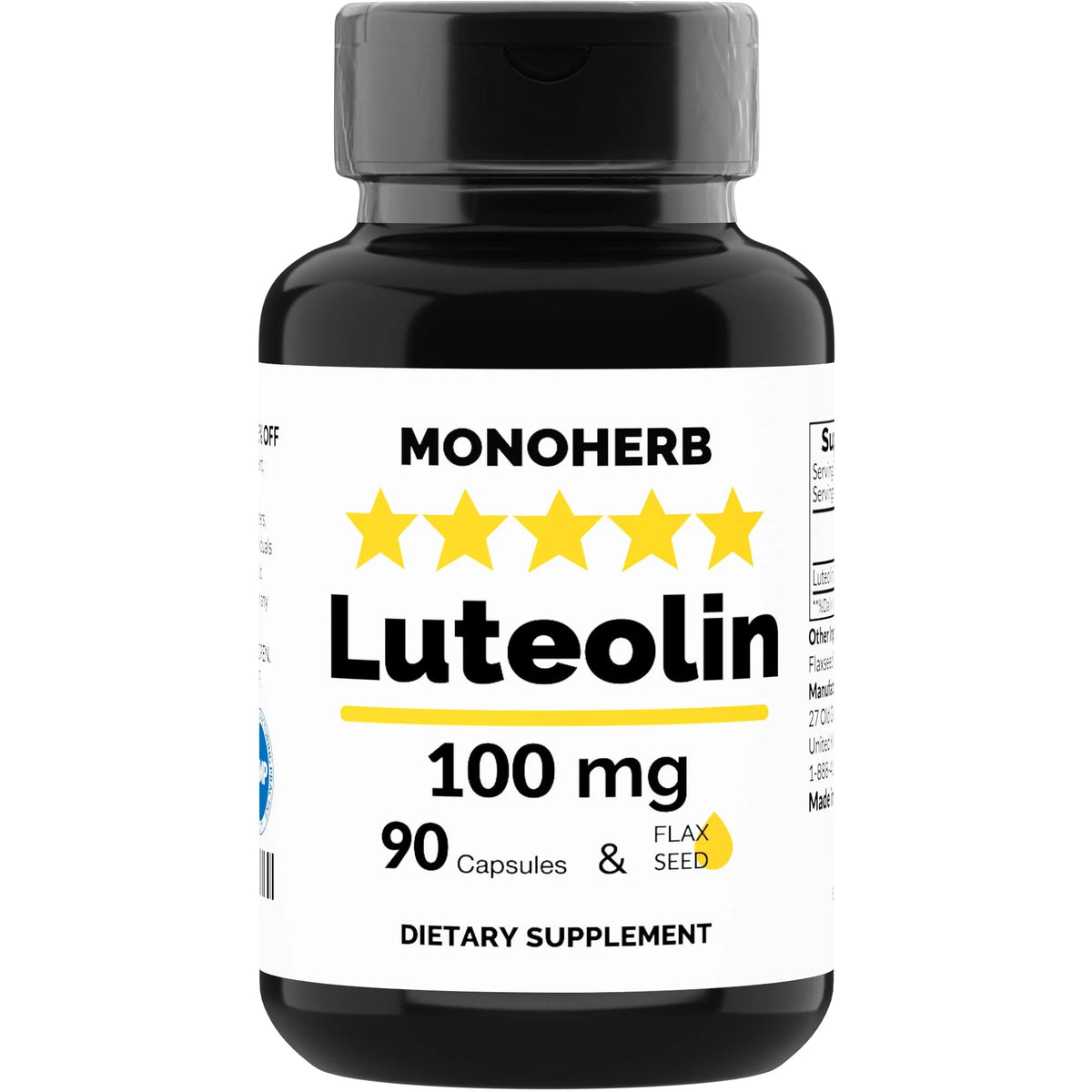 Luteolin 100 mg 90 Vegetarian Capsules V664