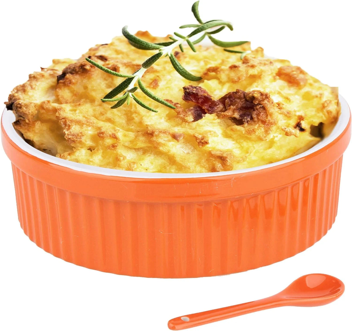 32 Oz Ceramic Oven Safe Souffle Dish Ramekins A679112
