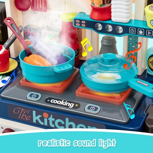 Pink 53 Pc Kids Kitchen Playset Z3291