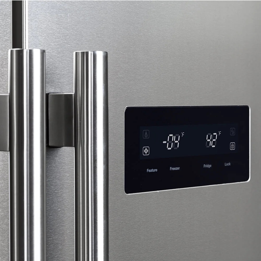 15.6 Cu. Ft. Stainless Side by Side Refrigerator R879713