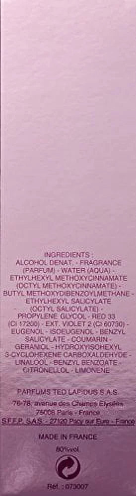 Eau De Toilette Spray 3.3 Ounces H8852