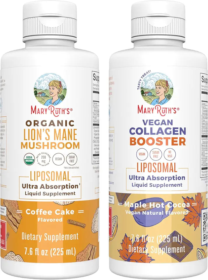 Lion's Mane & Collagen Liposomal Vegan Non-GMO L915927