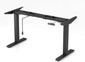 Black Dual Motor Height Adjustable Standing Desk Frame G1995
