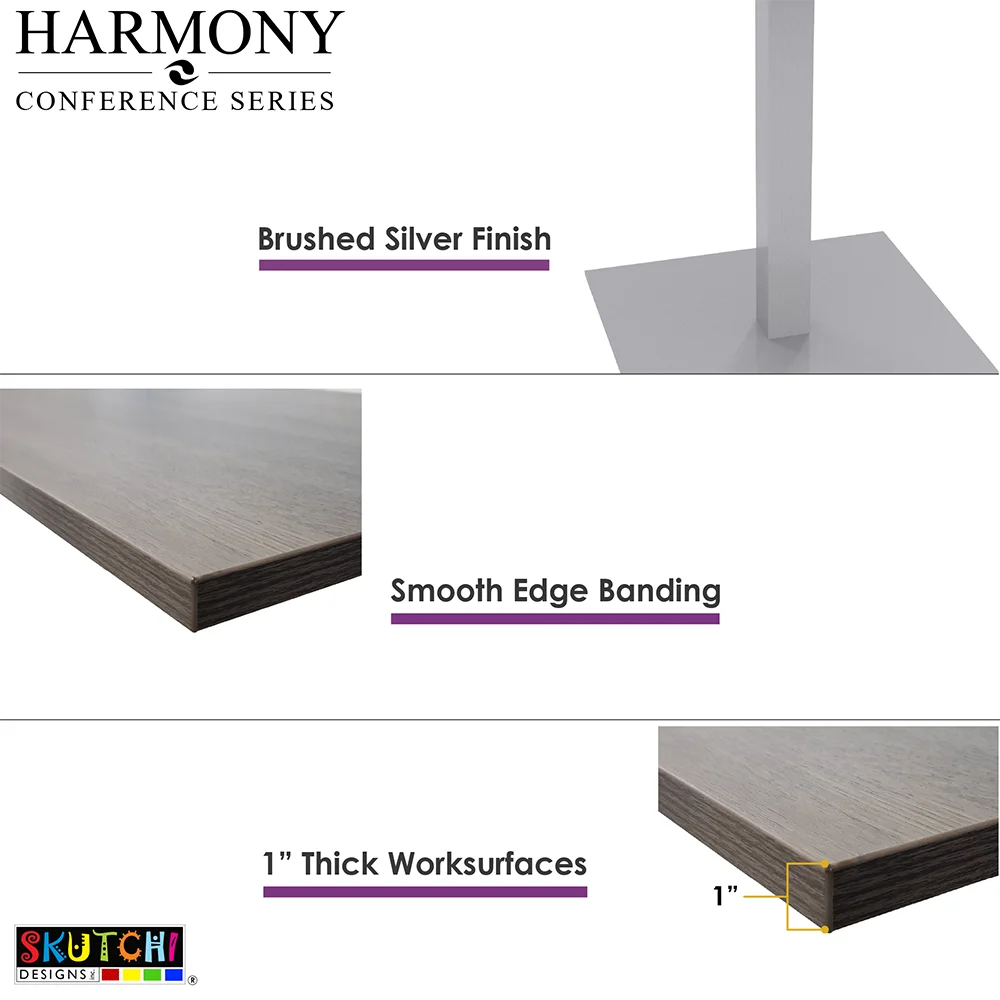 Round Office Table with Pedestal Base P8515