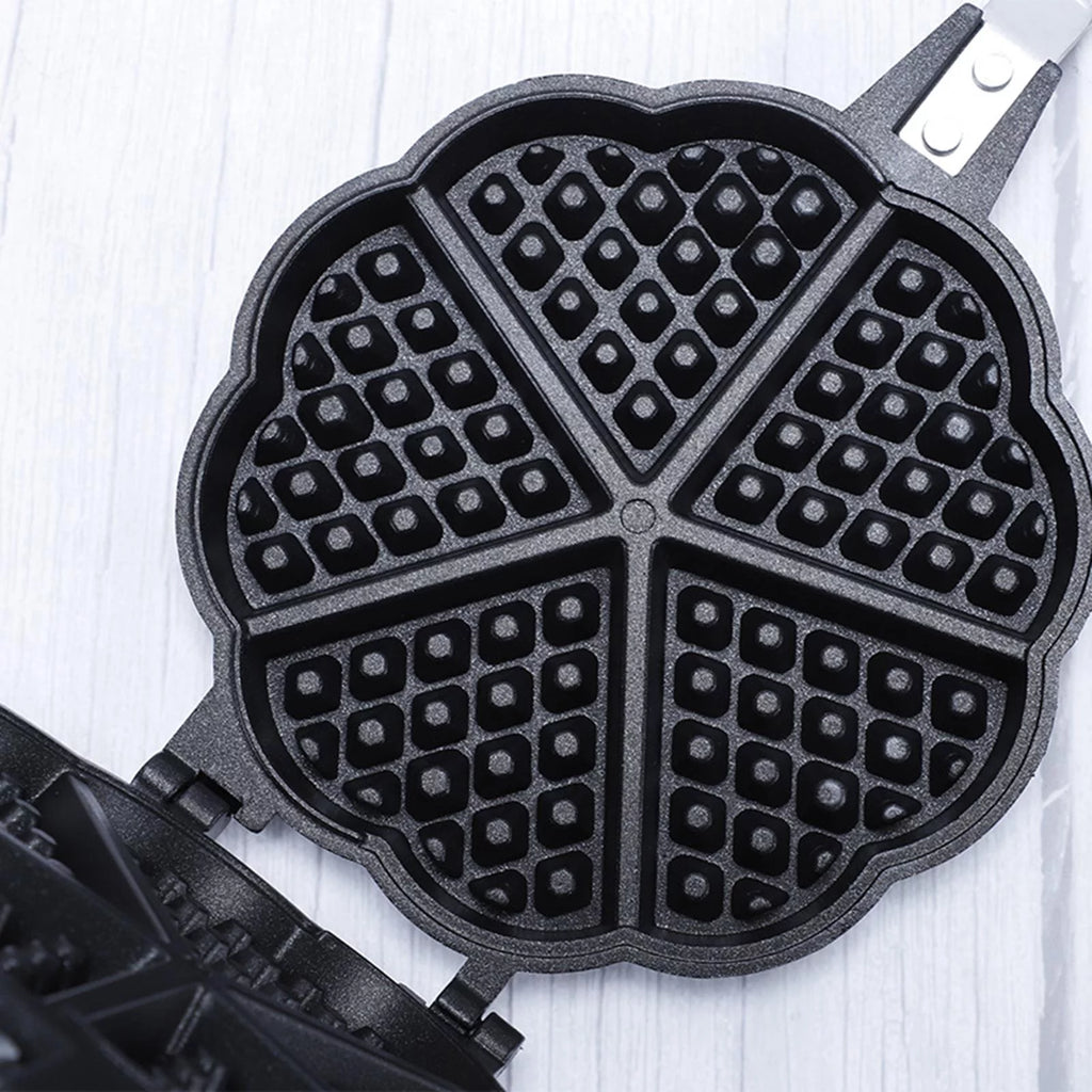 Waffle Maker Pan Portable Bakeware L232