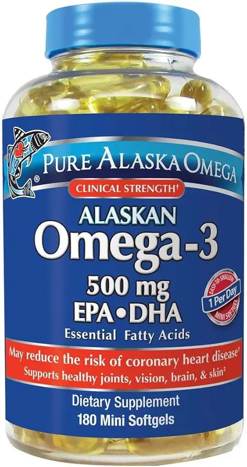 Wild Caught Omega-3 500 mg Softgels E157